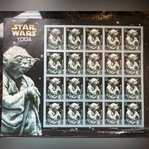 Star Wars Yoda Collectible Stamps -
